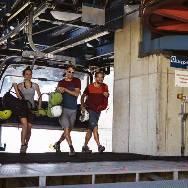 Die Bergbahnen im Sommer