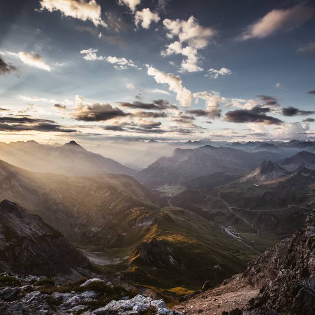 Beeindruckendes Bergpanorama