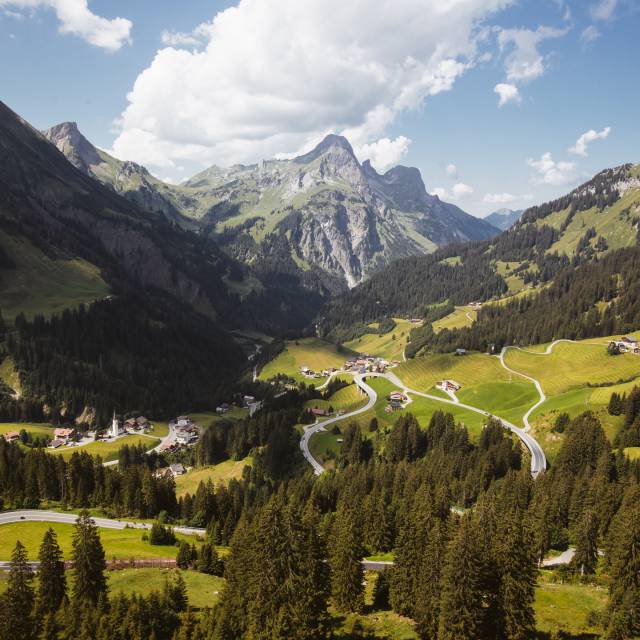 Landschaftspanorama Arlberg