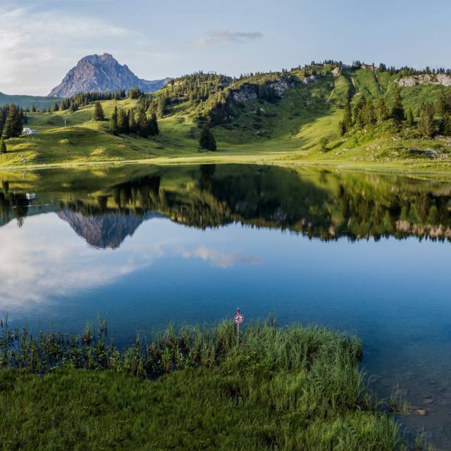 Körbersee Spiegelung im See